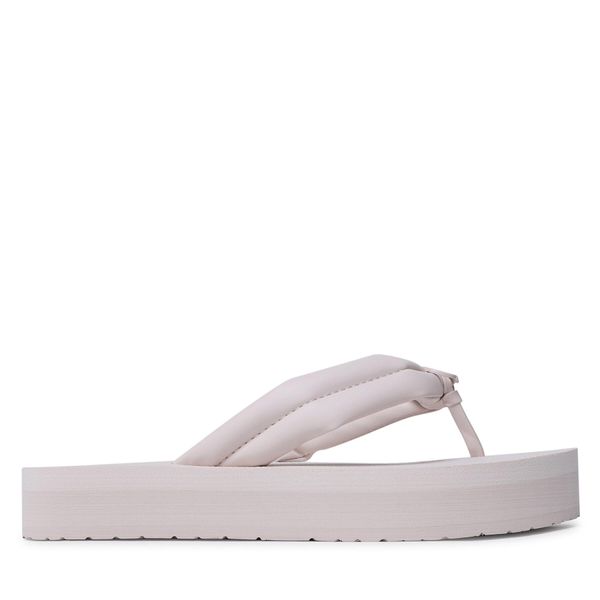 Calvin Klein Japanke Calvin Klein Flatform Flip Flop W/Hw HW0HW01503 Crystal Gray ABH