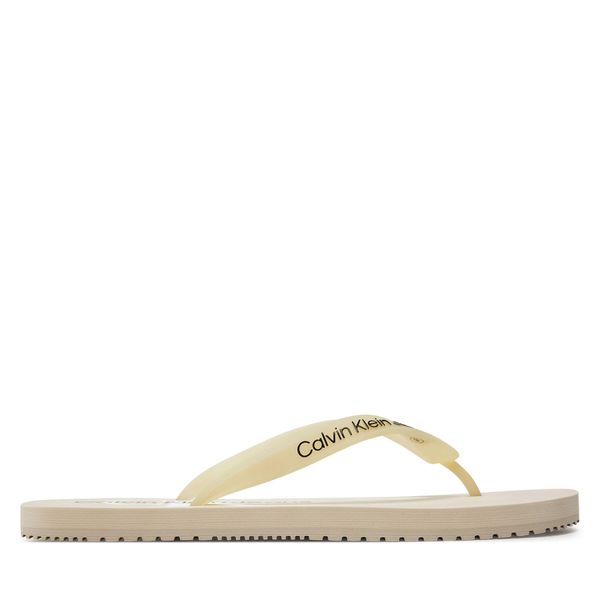 Calvin Klein Jeans Japanke Calvin Klein Jeans Beach Sandal Monogram Tpu YM0YM00838 Crna