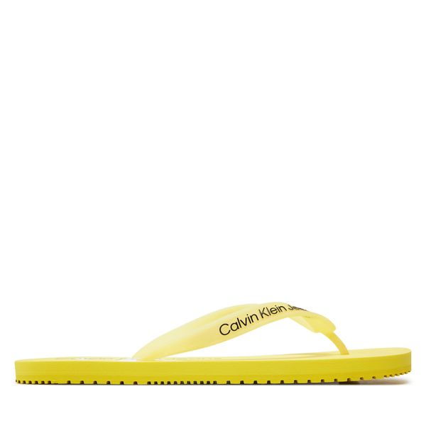 Calvin Klein Jeans Japanke Calvin Klein Jeans Beach Sandal Monogram Tpu YM0YM00838 Žuta