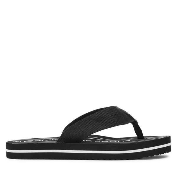 Calvin Klein Jeans Japanke Calvin Klein Jeans Logo Flip Flop V3X8-80624-0058 M Black 999