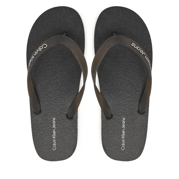 Calvin Klein Jeans Japanke Calvin Klein Jeans Thong+ Tpu YM0YM01265 Crna