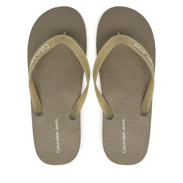 Calvin Klein Jeans Japanke Calvin Klein Jeans Thong+ Tpu YM0YM01265 Smeđa