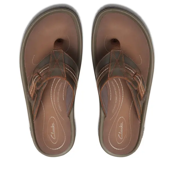 Clarks Japanke Clarks Wesley Sun 26176987 Smeđa
