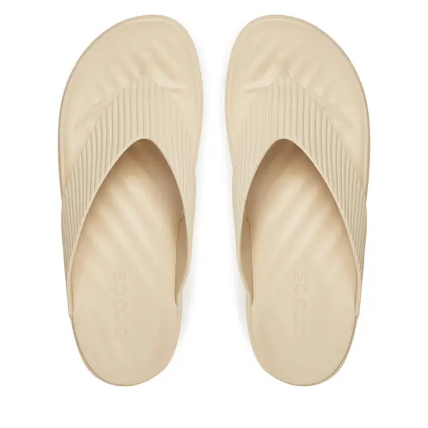 Crocs Japanke Crocs Getaway Groove Platform Flip 210700 Bež