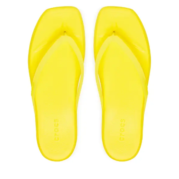 Crocs Japanke Crocs Miami Frosted Flip 211474 Zelena