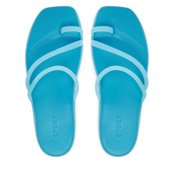 Crocs Japanke Crocs Miami Frosted Toe Loop 211253 Plava