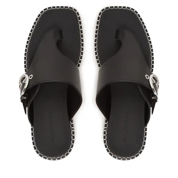 Karl Lagerfeld Japanke KARL LAGERFELD Kleo KL81325 Crna