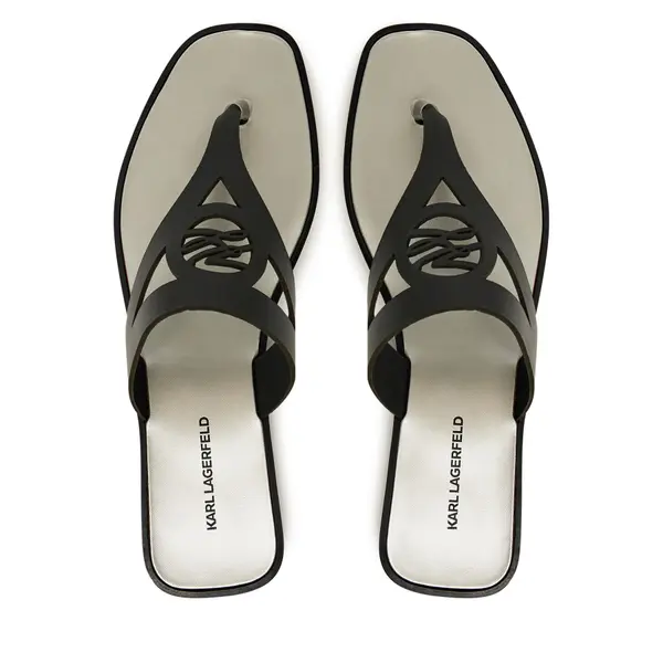 Karl Lagerfeld Japanke KARL LAGERFELD Skoot II KL80407 Crna