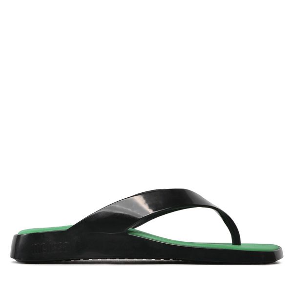 Melissa Japanke Melissa Brave Flip Flop Ad 33699 Black/Green AH097