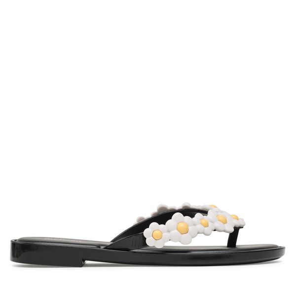 Melissa Japanke Melissa Flip Flop Spring Ad 33715 Black/White AL245