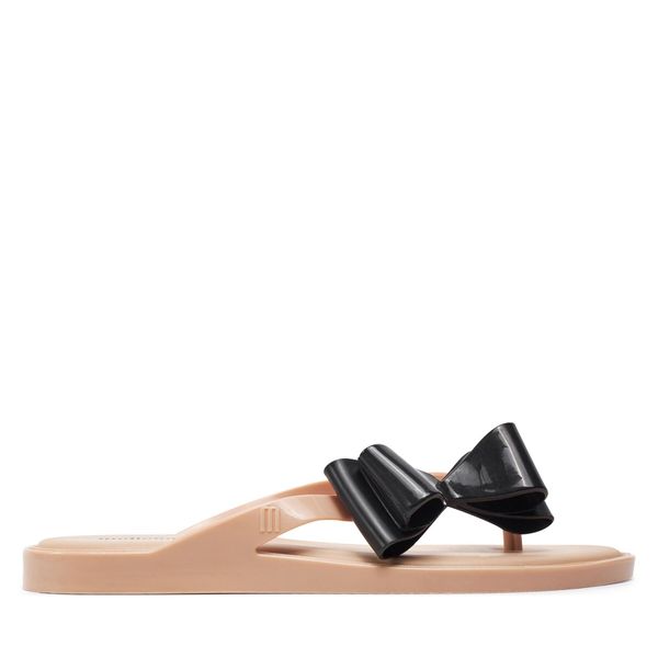 Melissa Japanke Melissa Melissa Flip Flop Cute Ad 33961 Beige/Blac AQ450