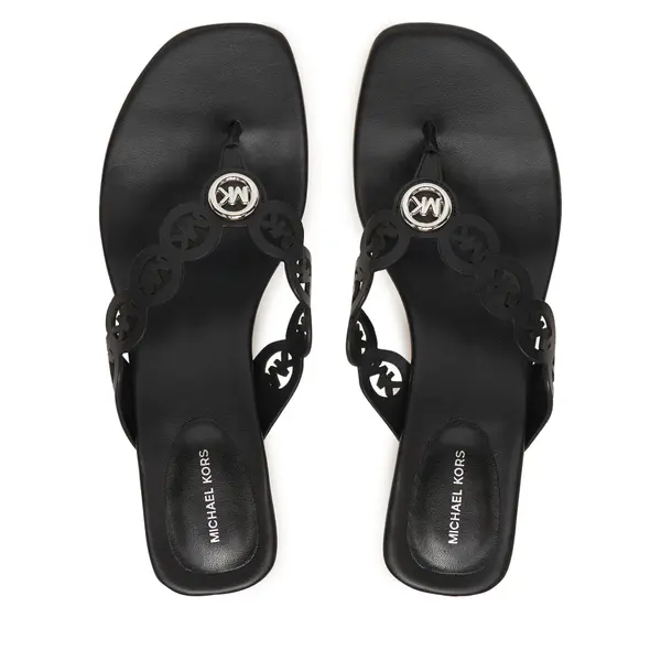 MICHAEL Michael Kors Japanke MICHAEL Michael Kors Janie Mid Thong 40S6JNMS1L Crna