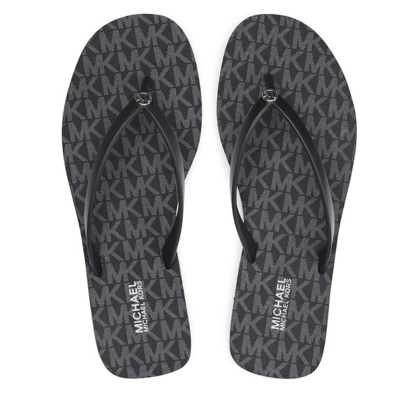 MICHAEL Michael Kors Japanke MICHAEL Michael Kors Jinx Flip Flop 40S1JIFA1Q Crna