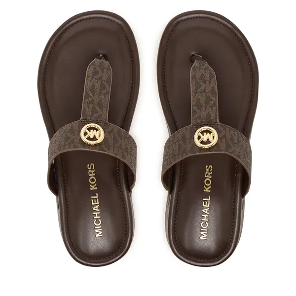 MICHAEL Michael Kors Japanke MICHAEL Michael Kors Koya Flip Flap 40R6KOFA2B Smeđa