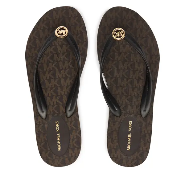 MICHAEL Michael Kors Japanke MICHAEL Michael Kors Posie Flip Flop 40S6PSFA2Q Smeđa