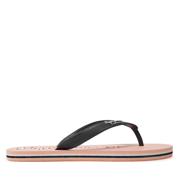 Pepe Jeans Japanke Pepe Jeans Bay Beach Brand W PLS70157 Crna