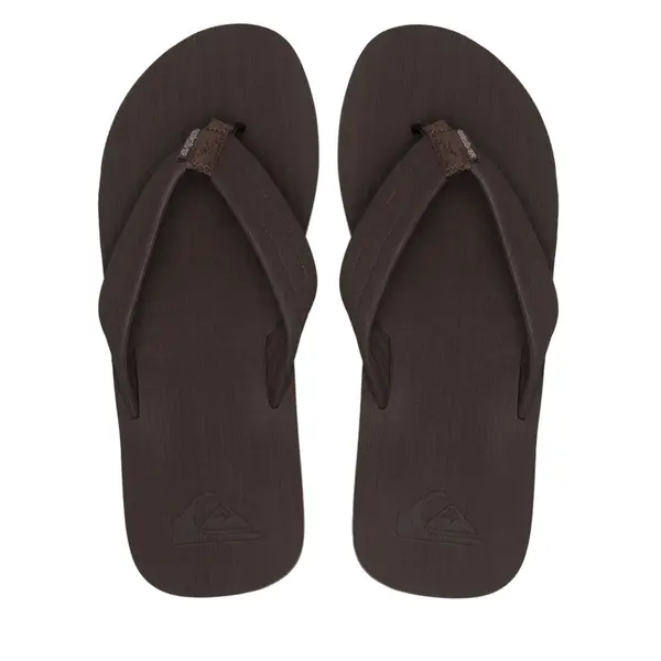 Quiksilver Japanke Quiksilver MOLOKAI LAYBACK TEXTURED AQYL101266 CVJ1 Smeđa