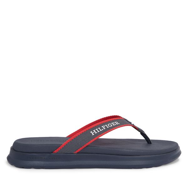 Tommy Hilfiger Japanke Tommy Hilfiger Dual Density Toe Beach Sandal FM0FM05015 Desert Sky DW5