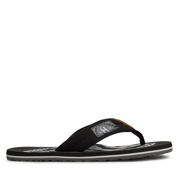 Tommy Hilfiger Japanke Tommy Hilfiger Essential Th Beach Sandal FM0FM01369 Black 990