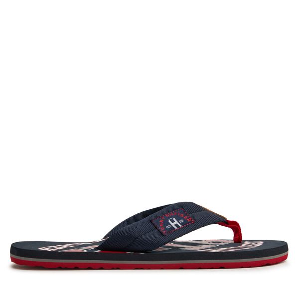 Tommy Hilfiger Japanke Tommy Hilfiger Essential Th Beach Sandal FM0FM01369 Midnight 403