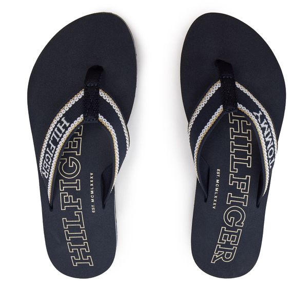 Tommy Hilfiger Japanke Tommy Hilfiger Hilfiger Beach Sandal FW0FW07905 Plava