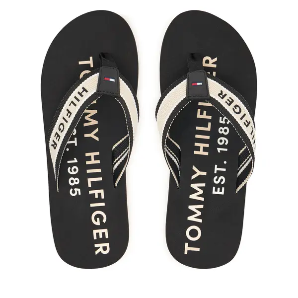 Tommy Hilfiger Japanke Tommy Hilfiger Sporty FM0FM05805 Crna