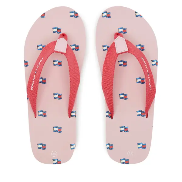 Tommy Hilfiger Japanke Tommy Hilfiger T3A8-33807-0058X S Ružičasta