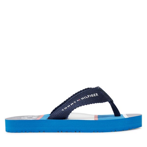 Tommy Hilfiger Japanke Tommy Hilfiger T3B8-33447-0058 M Tamnoplava