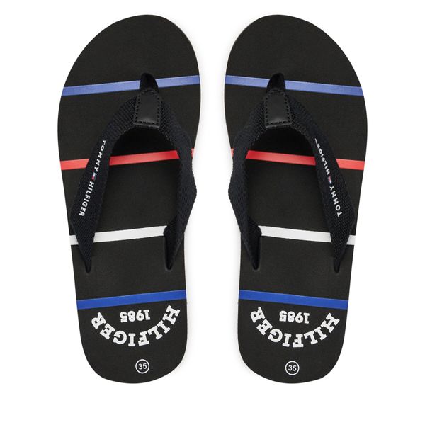 Tommy Hilfiger Japanke Tommy Hilfiger T3B8-33447-0058 S Crna