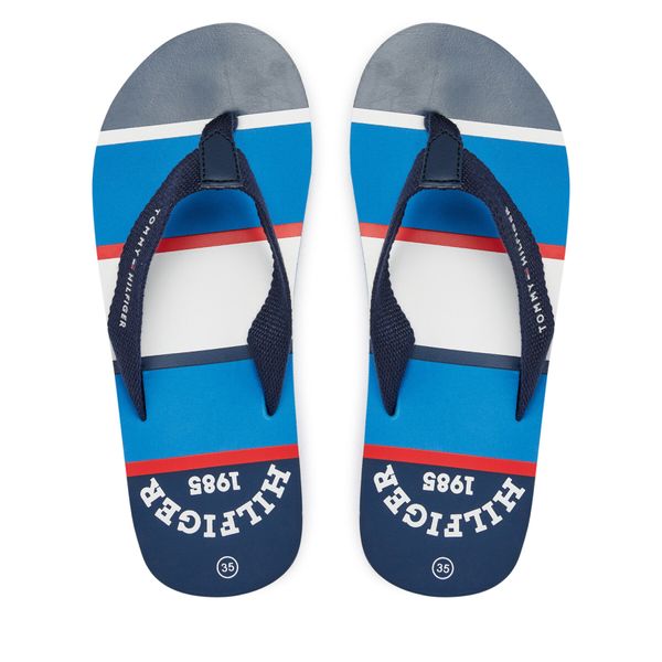 Tommy Hilfiger Japanke Tommy Hilfiger T3B8-33447-0058 S Tamnoplava