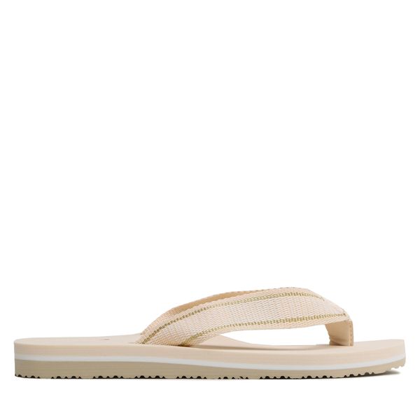 Tommy Hilfiger Japanke Tommy Hilfiger Th Webbing Flip Flop FW0FW07262 Sugarcane AA8