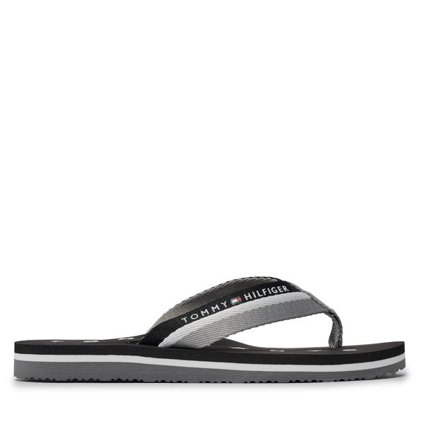 Tommy Hilfiger Japanke Tommy Hilfiger Tommy Loves Ny Beach Sandal FW0FW02370 Black 990
