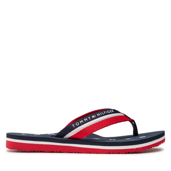 Tommy Hilfiger Japanke Tommy Hilfiger Tommy Loves Ny Beach Sandal FW0FW02370 Midnight 403