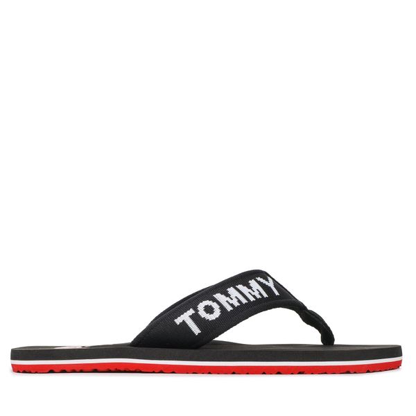 Tommy Jeans Japanke Tommy Jeans Flip Flop Logo Tape EM0EM01147 Black BDS