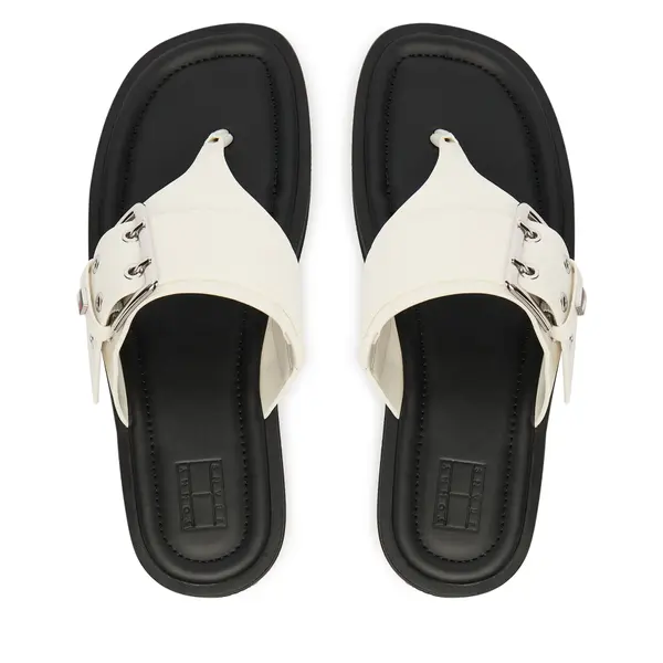 Tommy Jeans Japanke Tommy Jeans Tjw Buckle Sandal EN0EN02948 Bijela