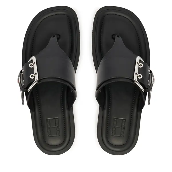 Tommy Jeans Japanke Tommy Jeans Tjw Buckle Sandal EN0EN02948 Crna