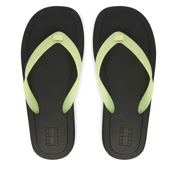 Tommy Jeans Japanke Tommy Jeans Tjw Cleated Jelly Summer Sandal EN0EN02954 Zelena