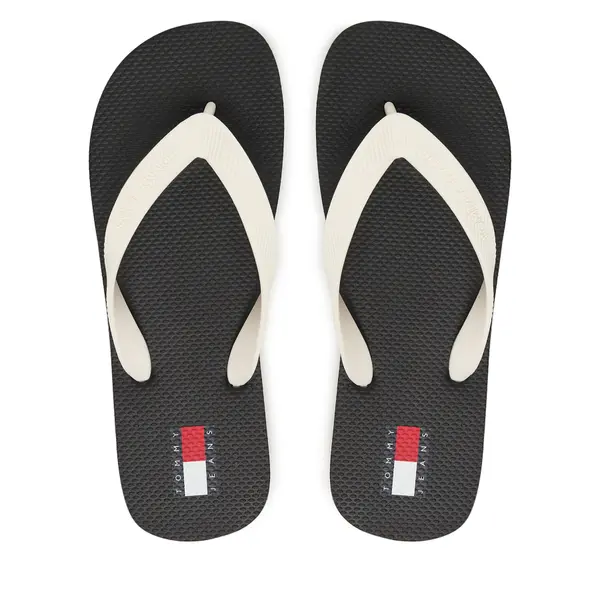 Tommy Jeans Japanke Tommy Jeans Tjw Logo Summer Sandal EN0EN02979 Crna