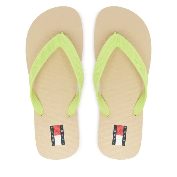 Tommy Jeans Japanke Tommy Jeans Tjw Logo Summer Sandal EN0EN02979 Žuta