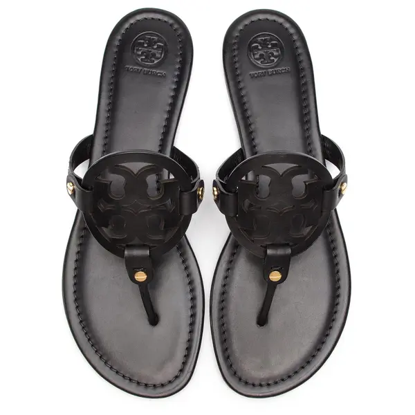 TORY BURCH Japanke Tory Burch Miller 11744 Crna