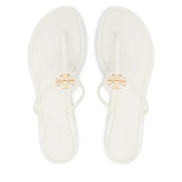 TORY BURCH Japanke Tory Burch Mini Miller Jelly 166808 Bijela