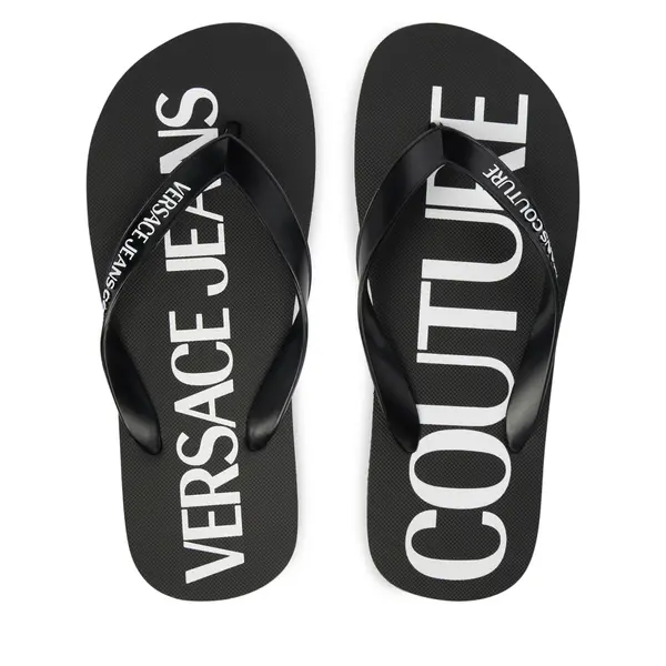 Versace Jeans Couture Japanke Versace Jeans Couture 80VA3SQ7 ZSS81 Crna