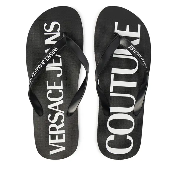 Versace Jeans Couture Japanke Versace Jeans Couture 80YA3SQ7 ZSS81 Crna