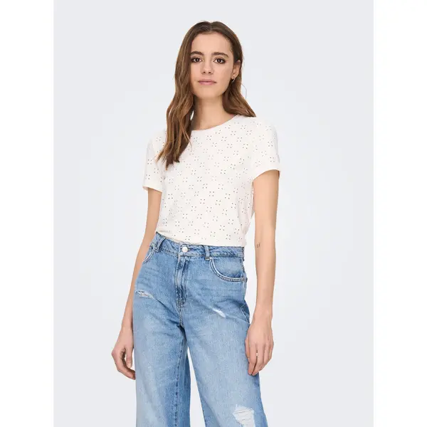 JDY JDY T-shirt 15158450 Bijela Regular Fit