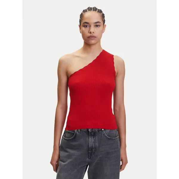 JDY JDY Top Nanna 15351420 Crvena Slim Fit