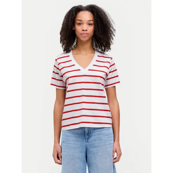 JJXX JJXX T-shirt Annie 12257577 Bijela Regular Fit
