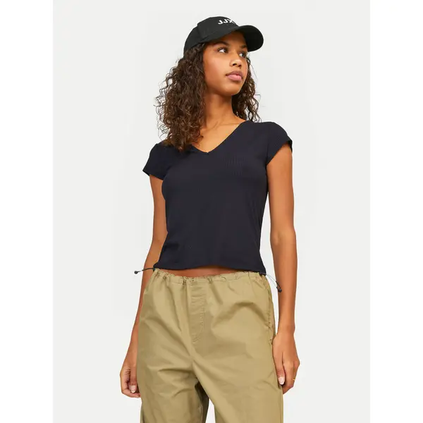 JJXX JJXX T-shirt Hayden 12249361 Crna Slim Fit