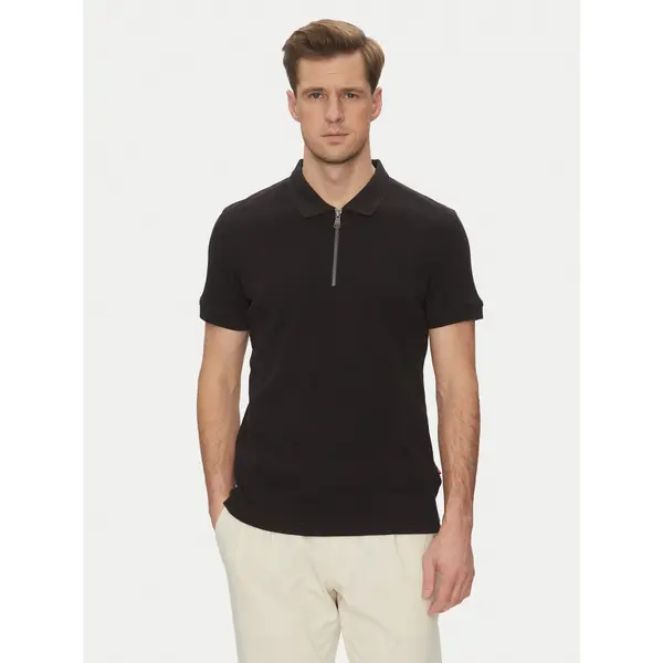 JOOP! JEANS JOOP! Jeans Polo 15 JJJ-36Aleandro 30045674 Crna Modern Fit