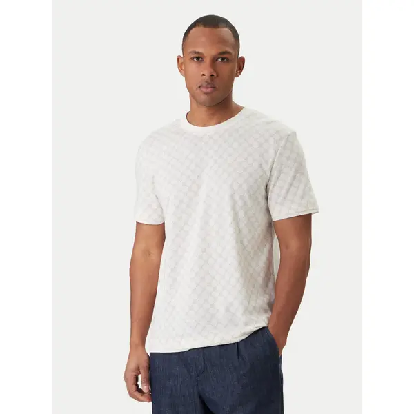 Joop! JOOP! T-shirt Victormanuel 30101945 Écru Regular Fit