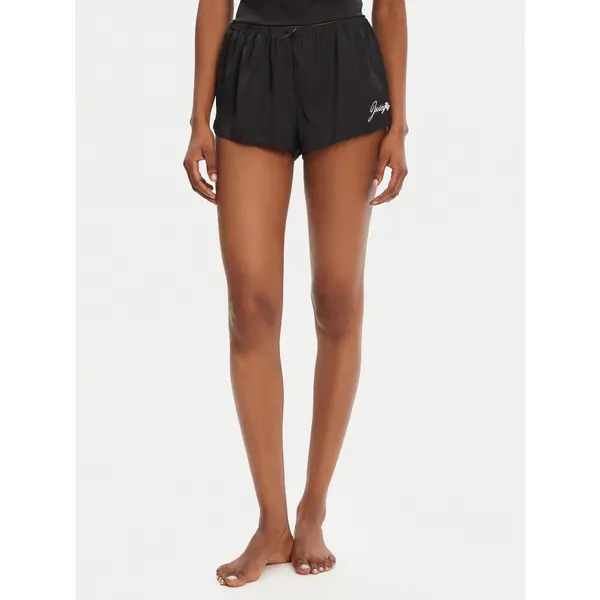 Juicy Couture Juicy Couture Kratke pidžama hlače JCLHS125512 Crna Regular Fit